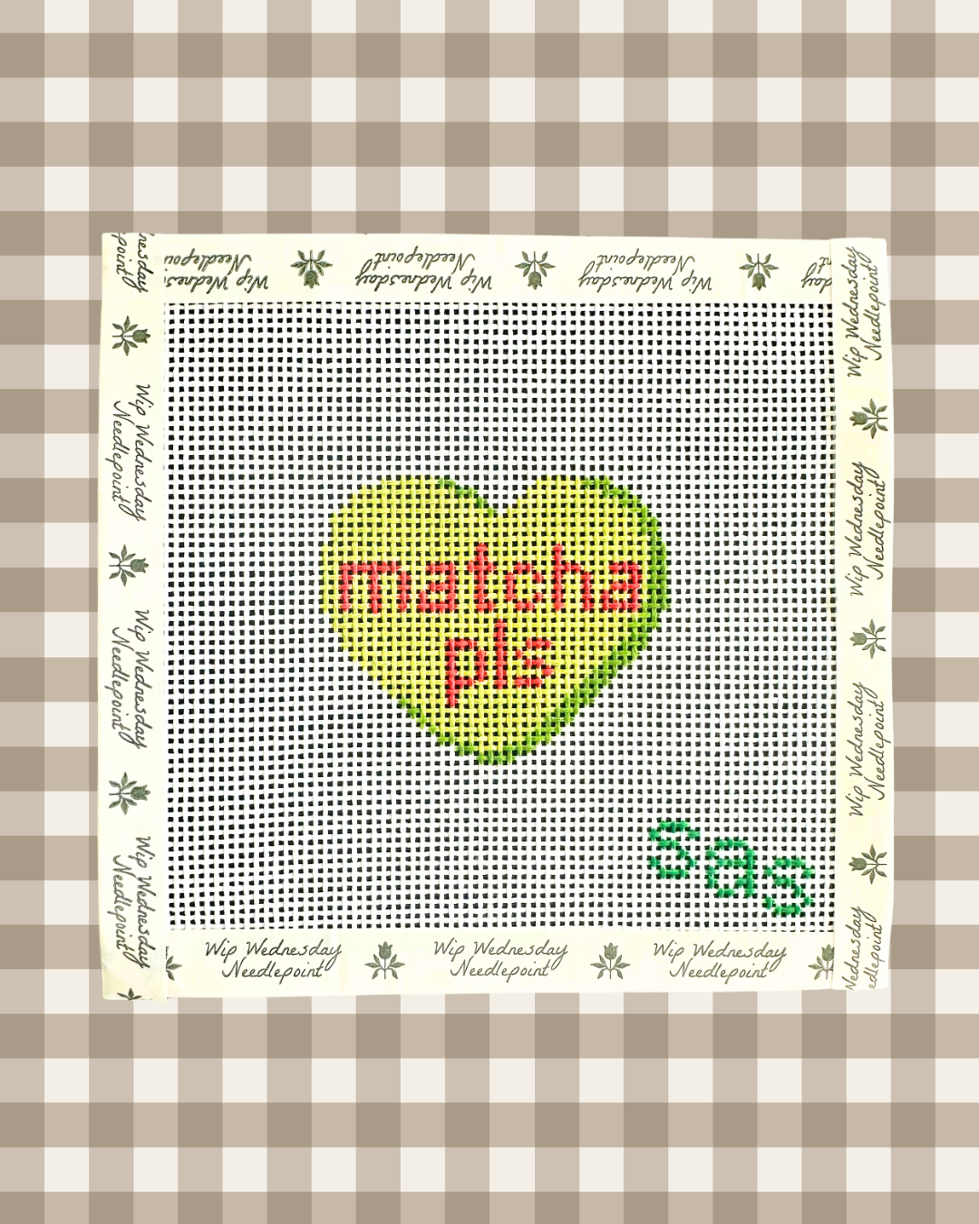 Matcha Please Candy Heart