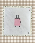 Pink Carry-On Travel Suitcase