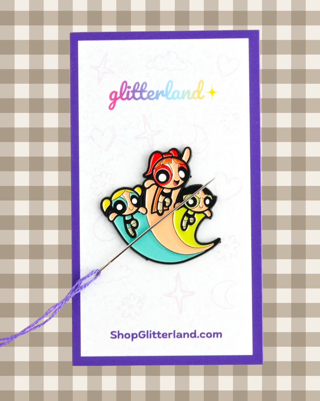 Cartoon Girl Needleminder