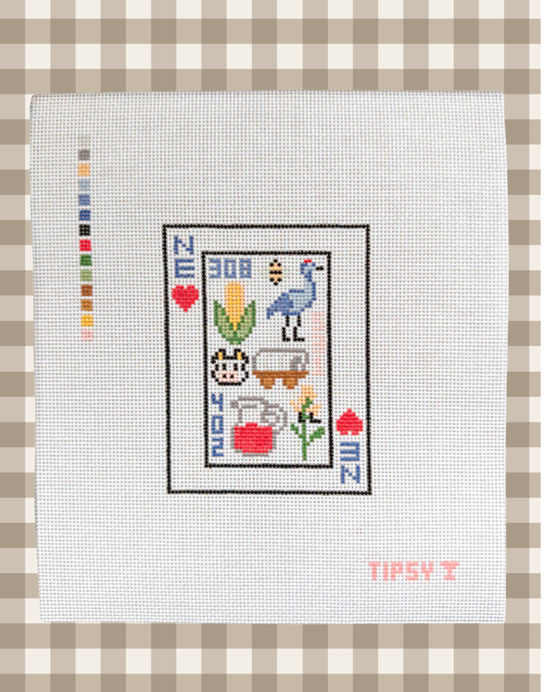 Nebraska Playing Card