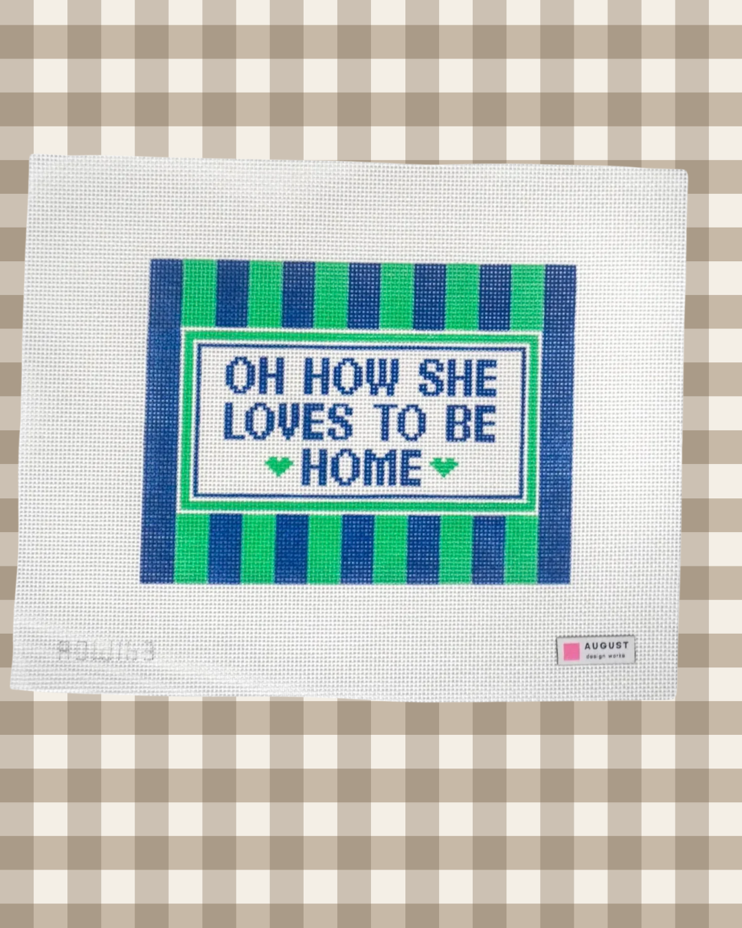 Oh How She Loves To Be Home™ - Large Blue