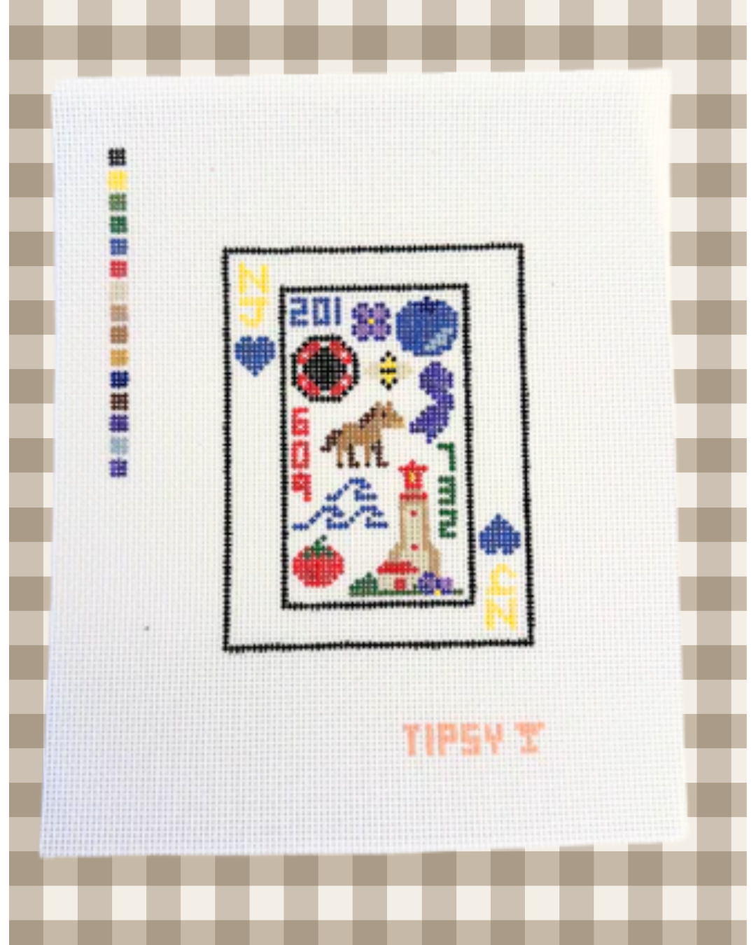 New Jersey Playing Card